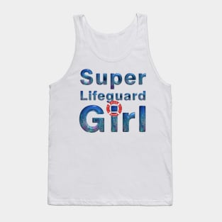 Super Lifeguard Girl Tank Top